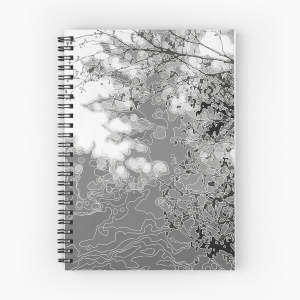 Item preview, gray nature pattern designed and sold by SunGraphicArt.