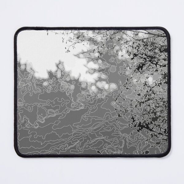 Item preview, gray nature pattern designed and sold by SunGraphicArt.