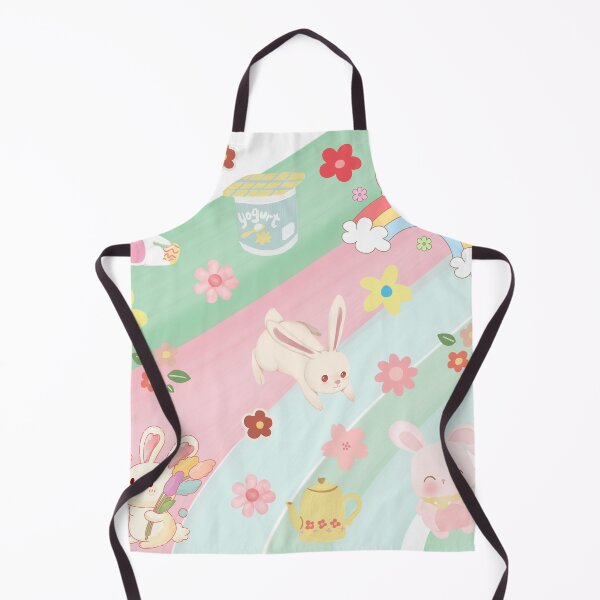 Item preview, Kawaii Cute Bunny Adorable Rabbit on Pastel Bacground designed and sold by Apkdesigner.