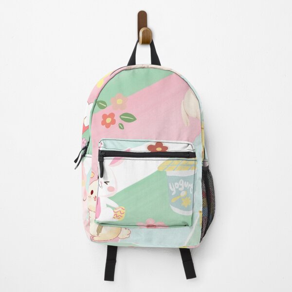 Item preview, Kawaii Cute Bunny Adorable Rabbit on Pastel Bacground designed and sold by Apkdesigner.