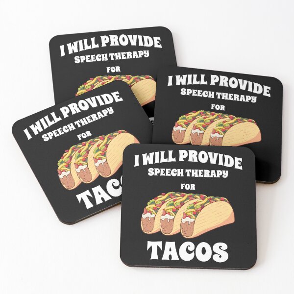 Item preview, I will provide speech therapy for tacos designed and sold by JoRealm.