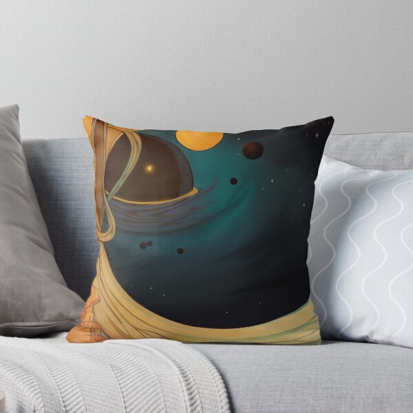 Item preview, Vintage Black Hole Planetary Scene designed and sold by Cosmic-Jungle.