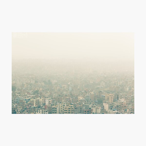 Artikelvorschau, NEPAL: KATHMANDU SMOG entworfen und verkauft von philaphoto.