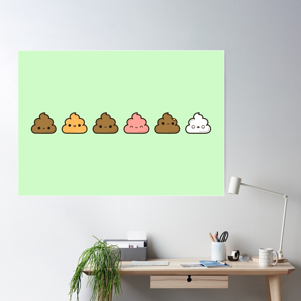 Poops Poster for Sale by peppermintpopuk