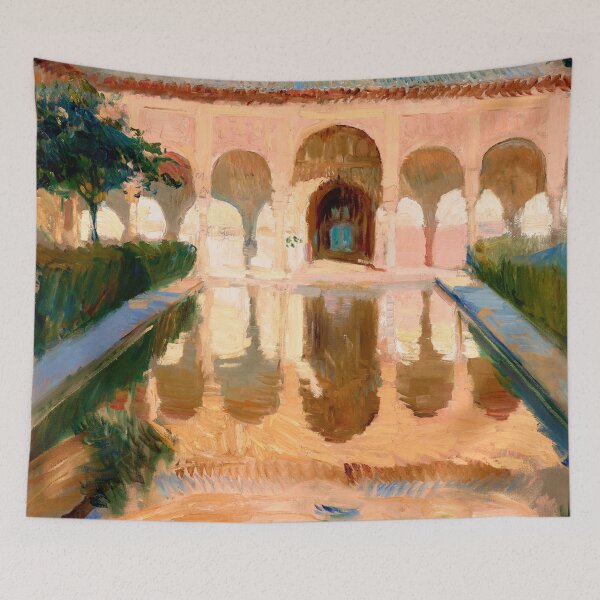 Item preview, Joaquin Sorolla y Bastida - Hall of the Ambassadors - Alhambra - Granada designed and sold by DejaVuStudio.