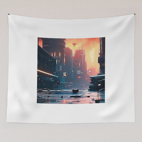 Item preview, End of World City designed and sold by maikodraws.