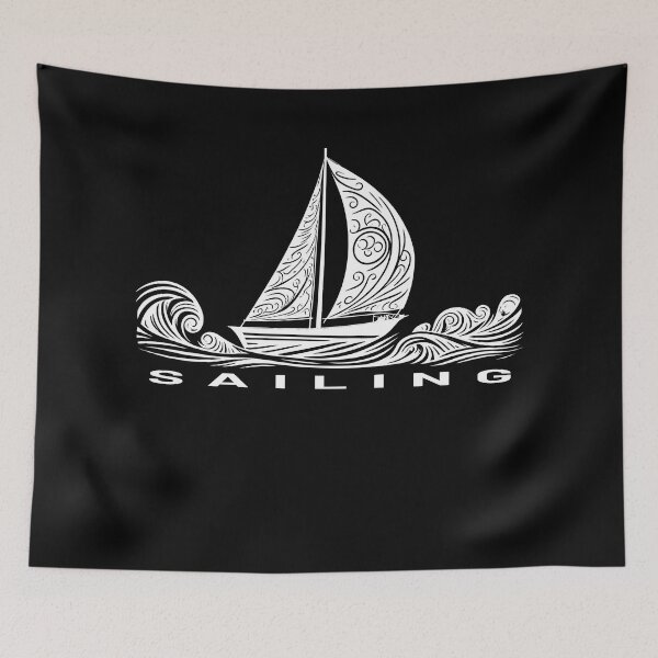 Item preview, Sailing - A Nautical Design designed and sold by Mindful-Designs.