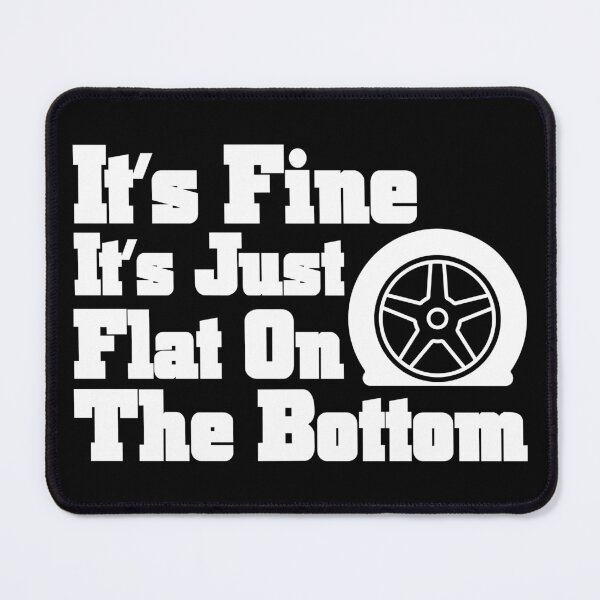 Item preview, Funny Flat Tire Automotive Repair Shop Humor designed and sold by CharJens.