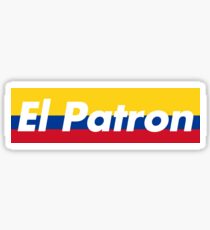 Pegatina El Patrón Colombia Suprema