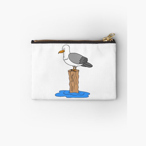 Item preview, Seagull Cartoon Beach Theme designed and sold by jaycartoonist.