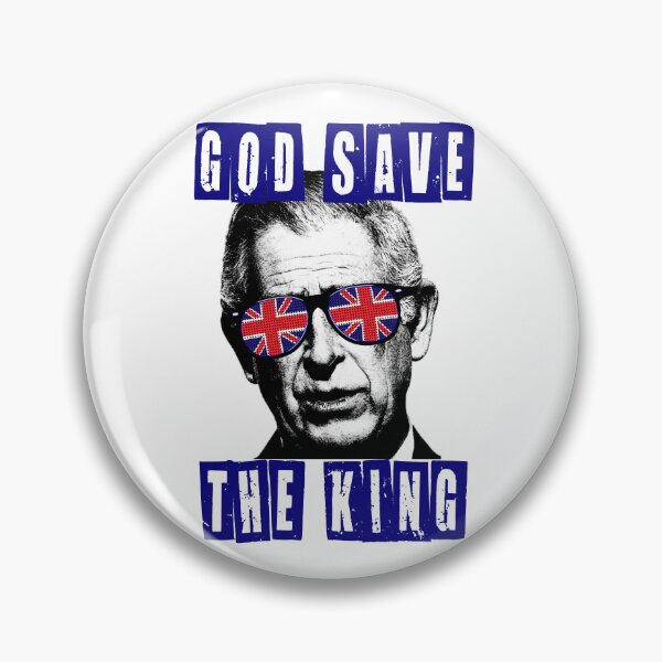 Item preview, God Save The King. King Charles Coronation. Union Jack Sunglasses designed and sold by HalfCat.
