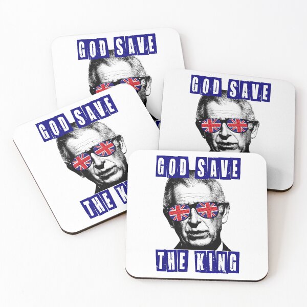 Item preview, God Save The King. King Charles Coronation. Union Jack Sunglasses designed and sold by HalfCat.