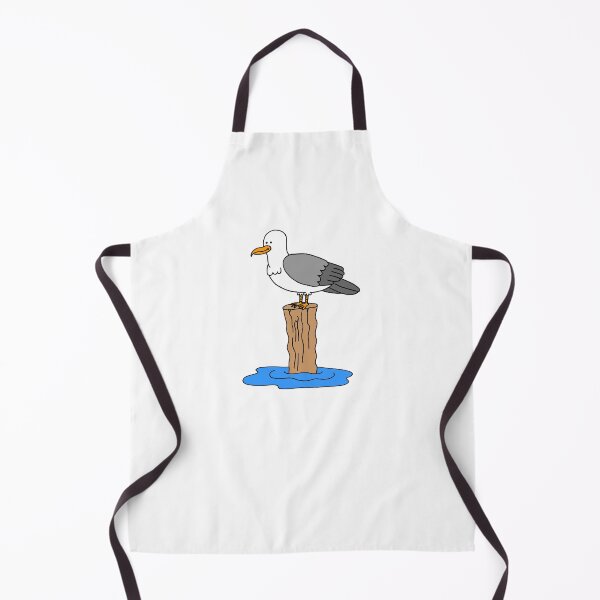 Item preview, Seagull Cartoon Beach Theme designed and sold by jaycartoonist.