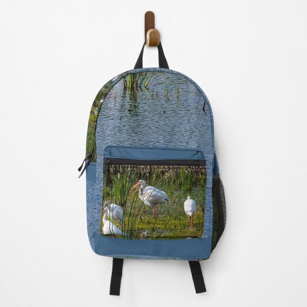 Item preview, Congregation of Ibis In the Wetlands designed and sold by Debra Martz.