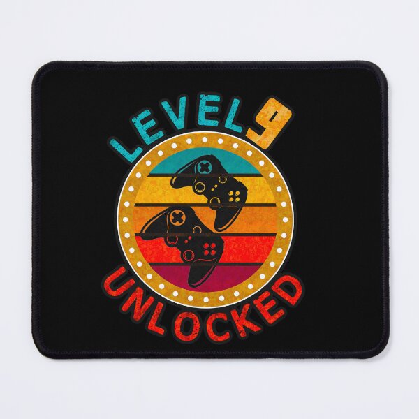 Item preview, Level 9 unlocked, for birthday boy, for gamer designed and sold by mwebba2005.