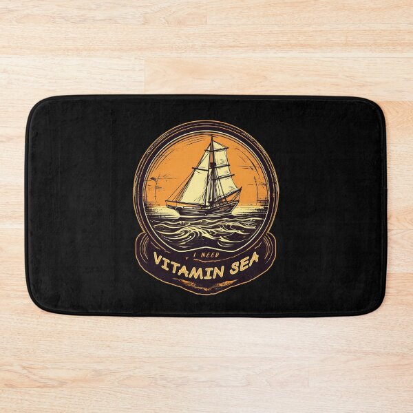 Item preview, I Need Vitamin Sea - A Sailing Design designed and sold by Mindful-Designs.
