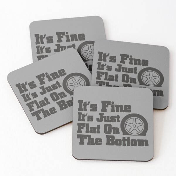 Item preview, Funny Flat Tire Automotive Repair Shop Humor designed and sold by CharJens.