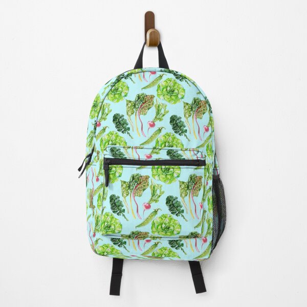 Item preview, Spring Vegetables Pattern Blue designed and sold by Katariina Purru.