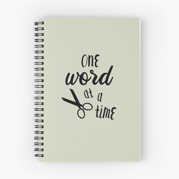 Item preview, One Word at a Time, writer slogan designed and sold by ArtPau.