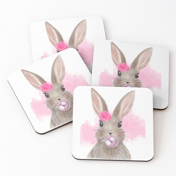 Item preview, Pink bubby bubblegum rabbit designed and sold by ConnieVZ.