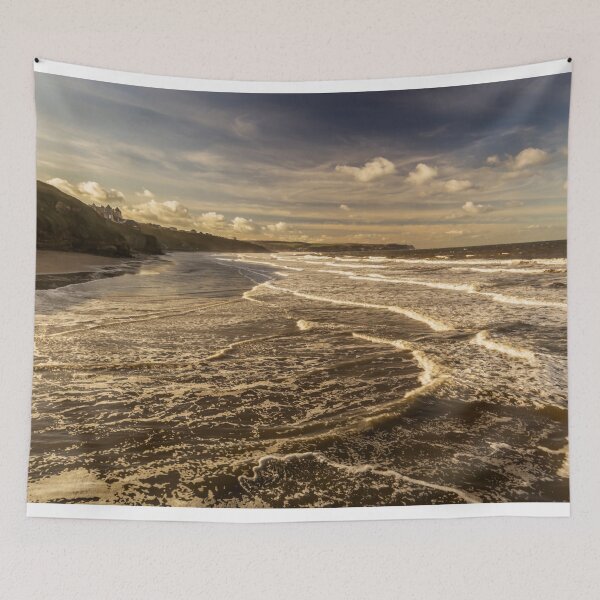 Item preview, Breaking Waves Whitby designed and sold by grumpykeith.