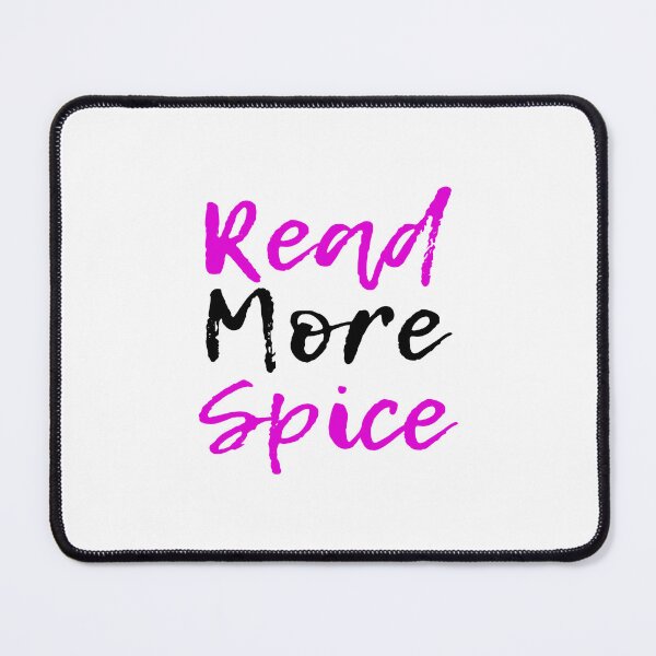 Item preview, Read More Spice, bookworm slogan designed and sold by ArtPau.