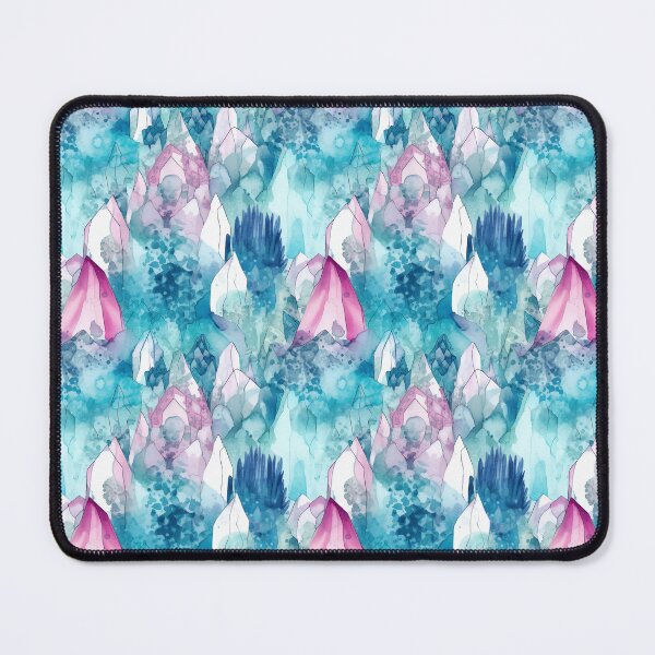Item preview, Patrón de cristales de acuarela designed and sold by KitsoBerry.