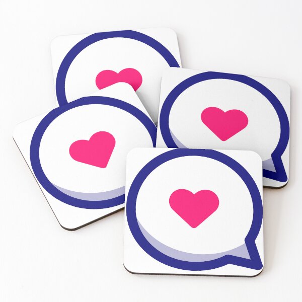Item preview, Message stickers love designed and sold by meri88design.