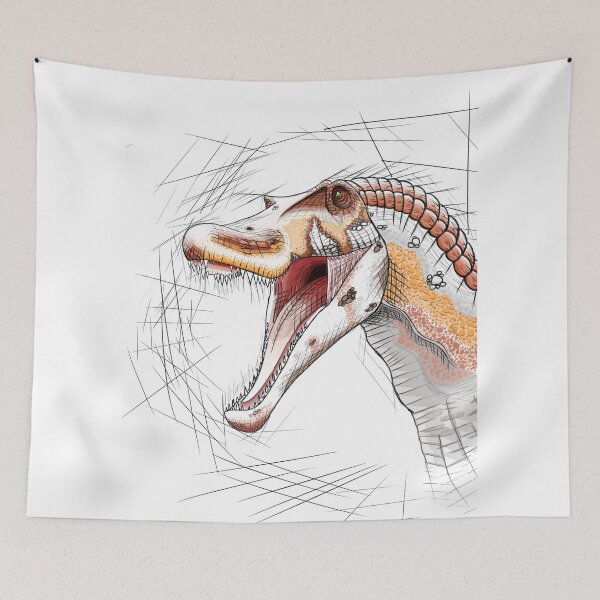 Item preview, Spinosaurus illustration designed and sold by Franckermit.