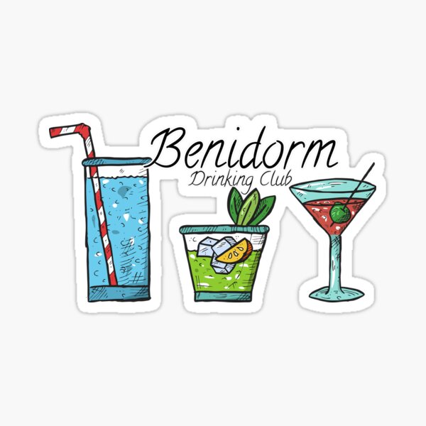 Item preview, Benidorm Drinking Club designed and sold by Carnaby64.
