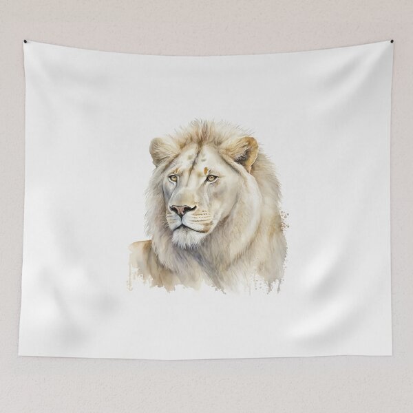 Item preview, Lion Watercolour Portrait designed and sold by Adios65.