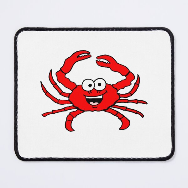Item preview, Crab Cartoon Beach Theme designed and sold by jaycartoonist.