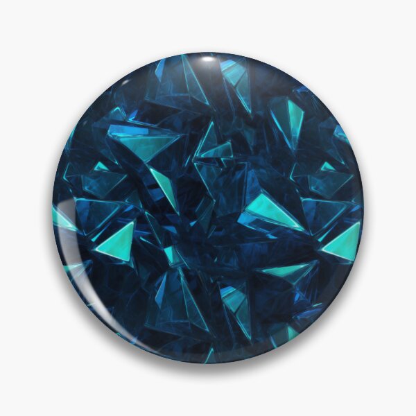 Artikelvorschau, Blaue Kristalle und facettiertes Glas entworfen und verkauft von KitsoBerry.