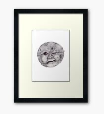Man in the Moon Framed Print