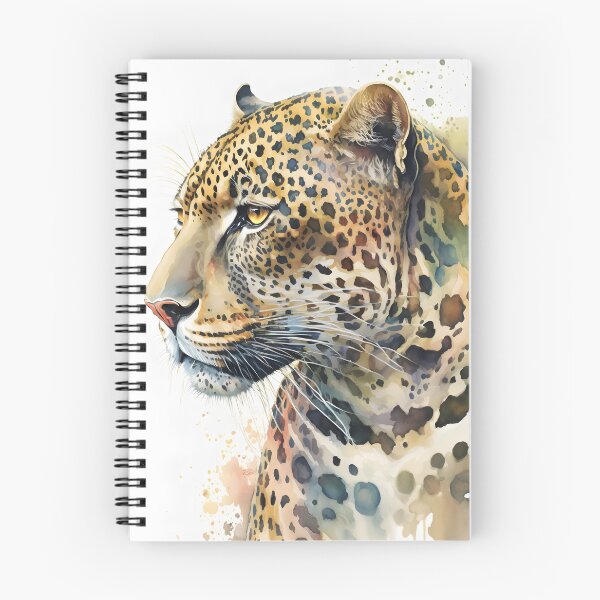 Item preview, Watercolor Leopard Portrait designed and sold by CGSGraphics.