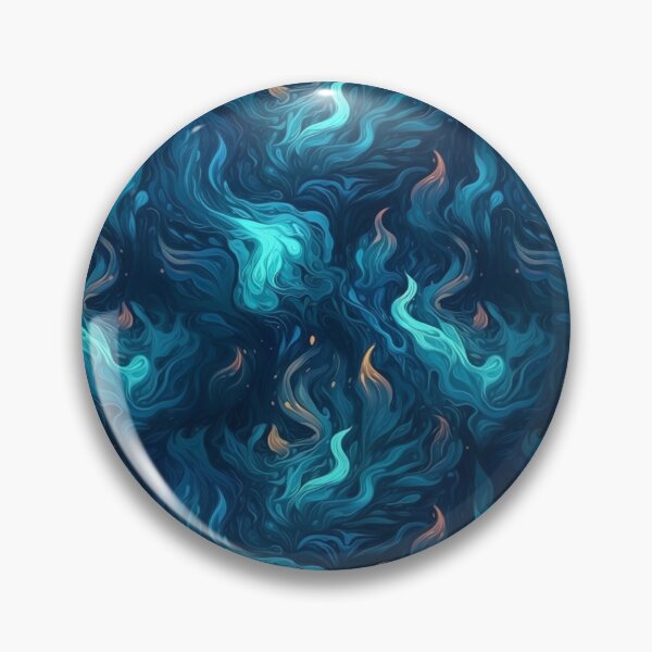 Item preview, Magical Blue Fire Pattern designed and sold by KitsoBerry.