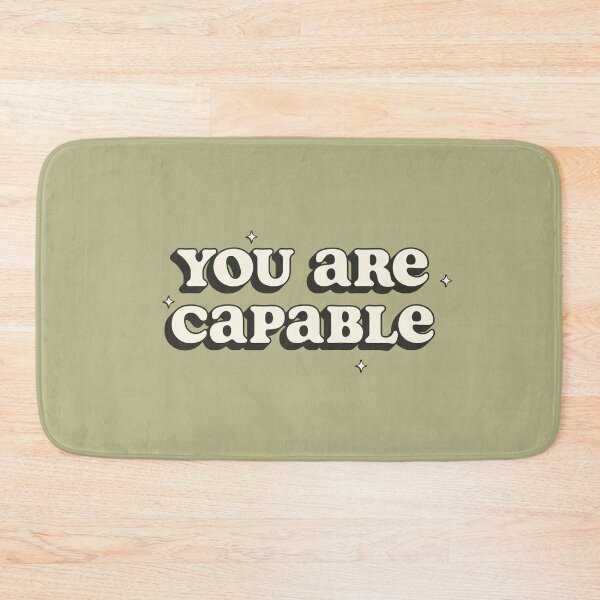 Item preview, You Are Capable Positive Affirmation designed and sold by bykirstco.