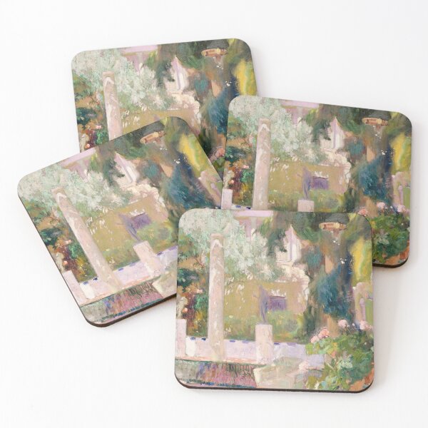 Item preview, Joaquin Sorolla y Bastida - The Gardens at the Sorolla Family House designed and sold by DejaVuStudio.