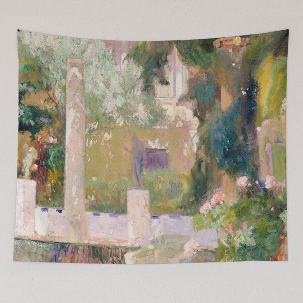 Item preview, Joaquin Sorolla y Bastida - The Gardens at the Sorolla Family House designed and sold by DejaVuStudio.