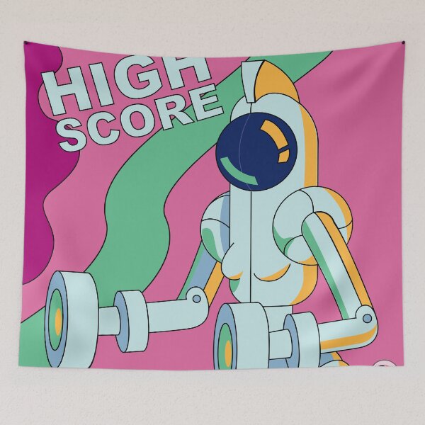 Item preview, H I G H  S C O R E  CYBORG designed and sold by stevebdesign.