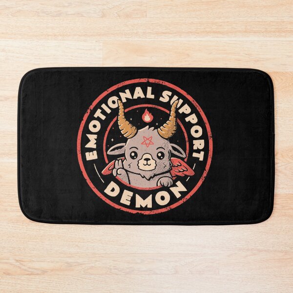 Item preview, Emotional Support Demon - Funny Evil Baphomet Gift designed and sold by EduEly.