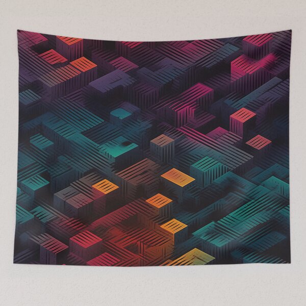 Item preview, Geometric Pattern Contrasting Colors designed and sold by Juliascutecornr.