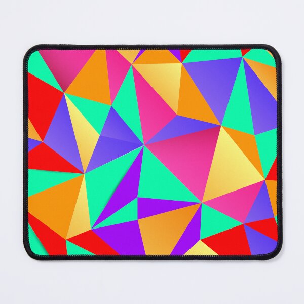 Item preview, Bold Geometry: Vibrant Abstract Pattern designed and sold by Yves Artico.