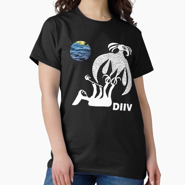 Vista previa del artículo con la obra «Diiv Logotipo estético Pájaro blanco - Regalo clásico BWC», diseñado y vendido por VictorLand.