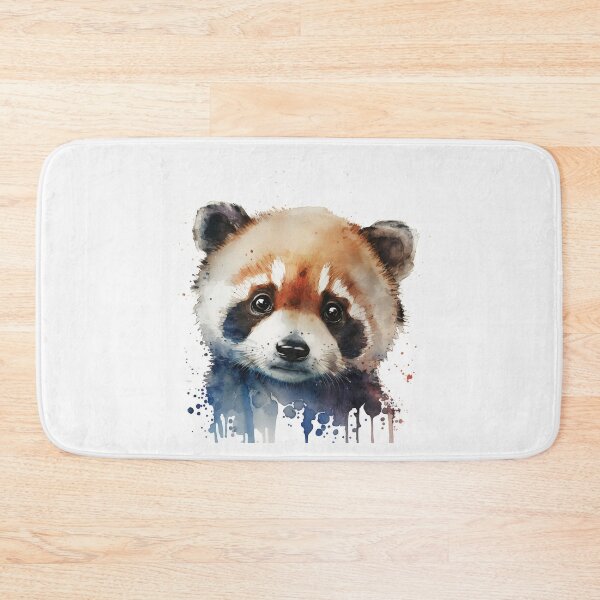 Artikelvorschau, Niedliches Aquarellporträt eines roten Pandajungen entworfen und verkauft von Adios65.