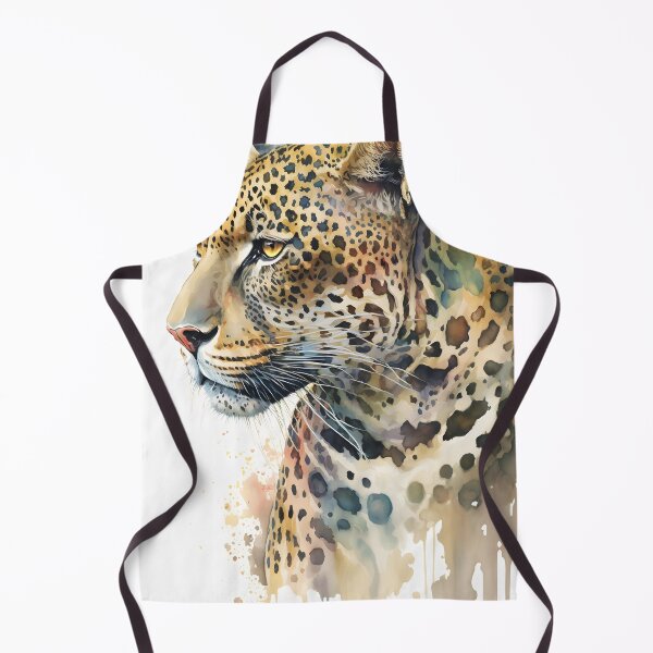 Item preview, Watercolor Leopard Portrait designed and sold by CGSGraphics.