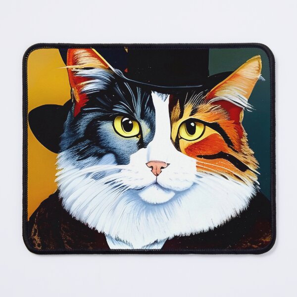 Item preview, A cat in a top hat designed and sold by AlexanderNorweg.