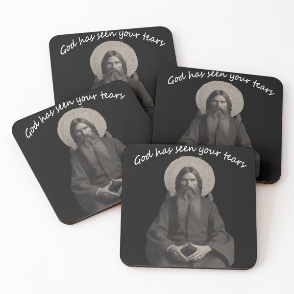 Item preview, Rasputin God has seen your tears designed and sold by SvarunPogani.