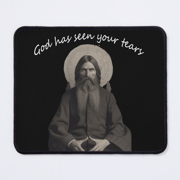 Item preview, Rasputin God has seen your tears designed and sold by SvarunPogani.
