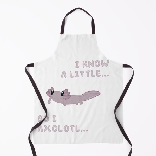 Item preview, Know A Little Axolotl designed and sold by Creepy-Cutesie.